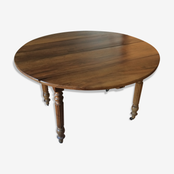 Round table extendable