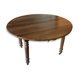 Round table extendable