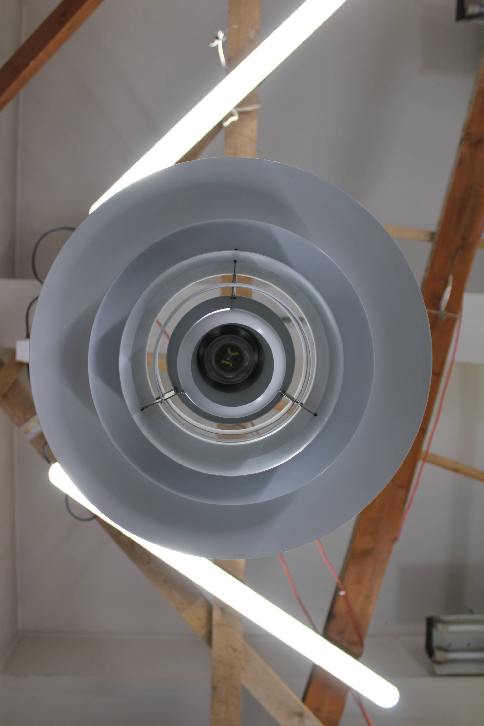 1960s Preben Fabricius & J. Kastholm pendant light for Nordisk Solar, Denmark