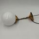 Opaline hanging lamp