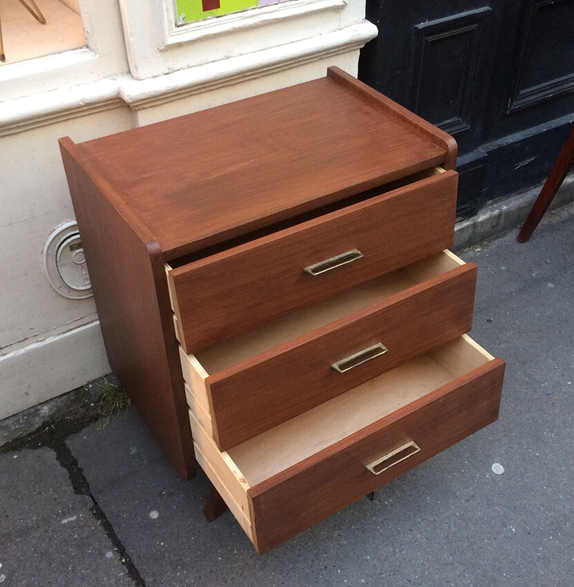 Meuble de rangement en bois 1960