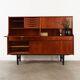 Teak high sideboard, Danish design, 1960s, production: Denmark