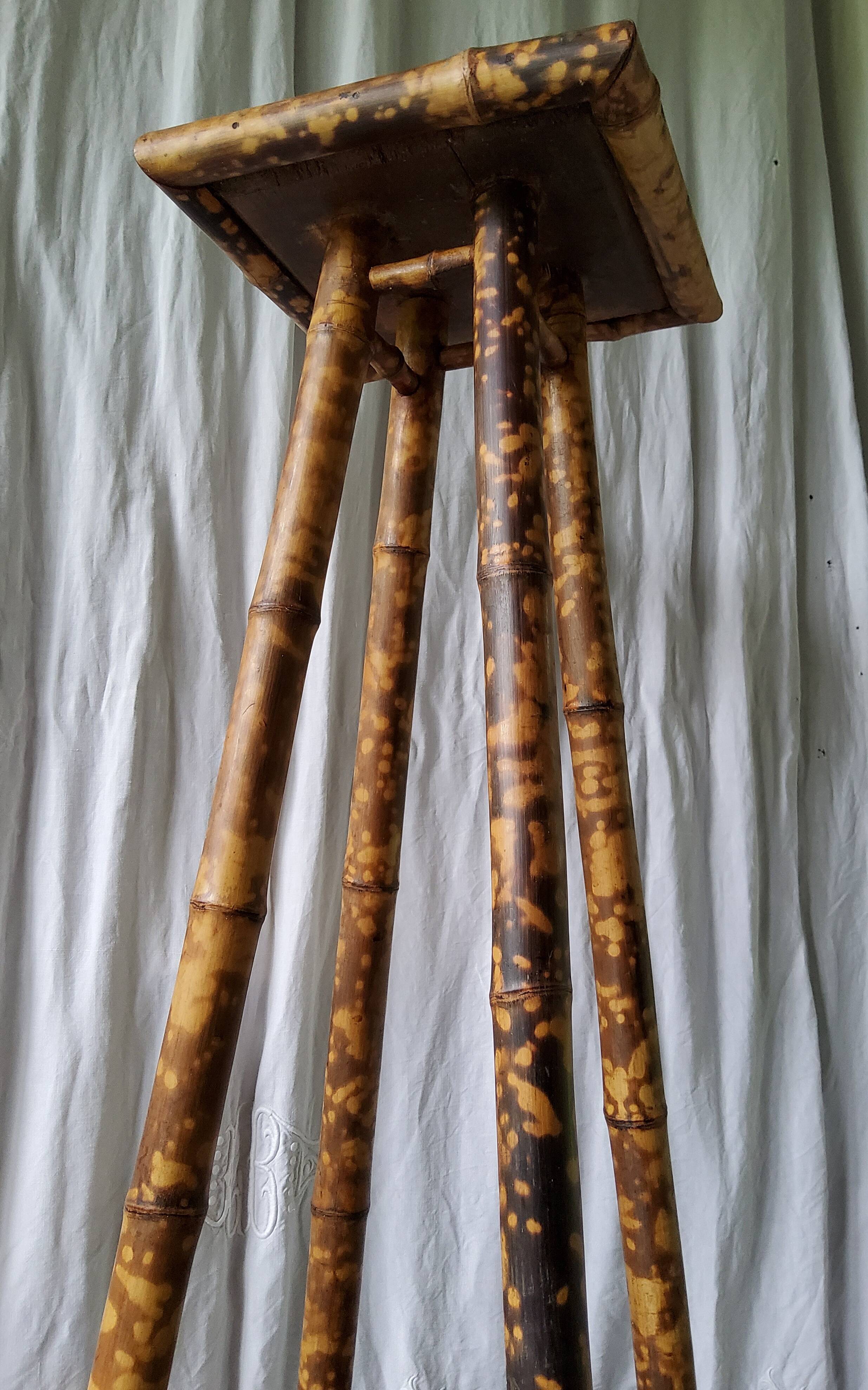 Bamboo stool from the early 20th century.
