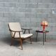 Boomerang armchair