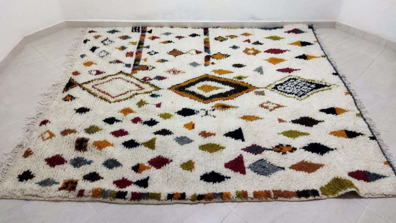 Tribal berber carpet 230 X 200 CM