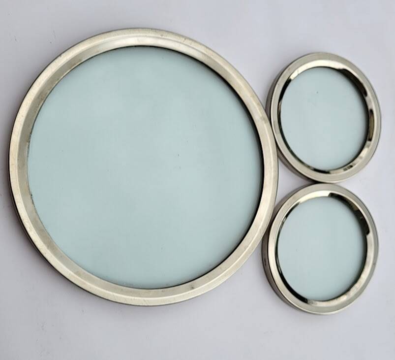 Coasters and bottles