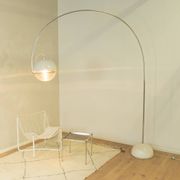 Lampe arc FOCUS des années 1960, Fabio Lenci, Guzzini, vintage