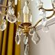 Pendant chandelier with crystal tassels