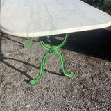 Marble bistro table