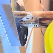Fontana Arte, a 4-Light Wall Lamp, Murano Glass, Italy