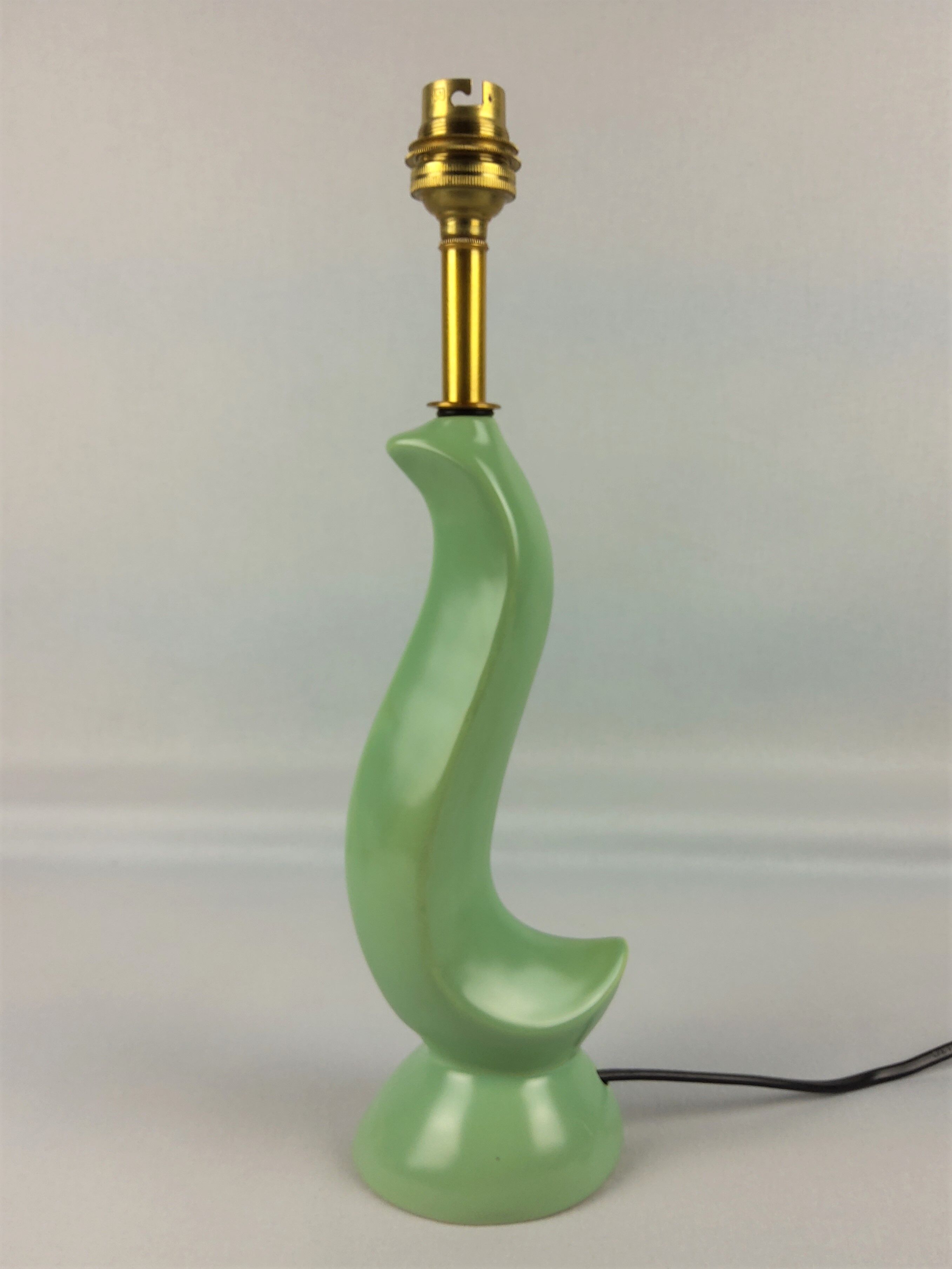 Ceramic bird lamp 1950