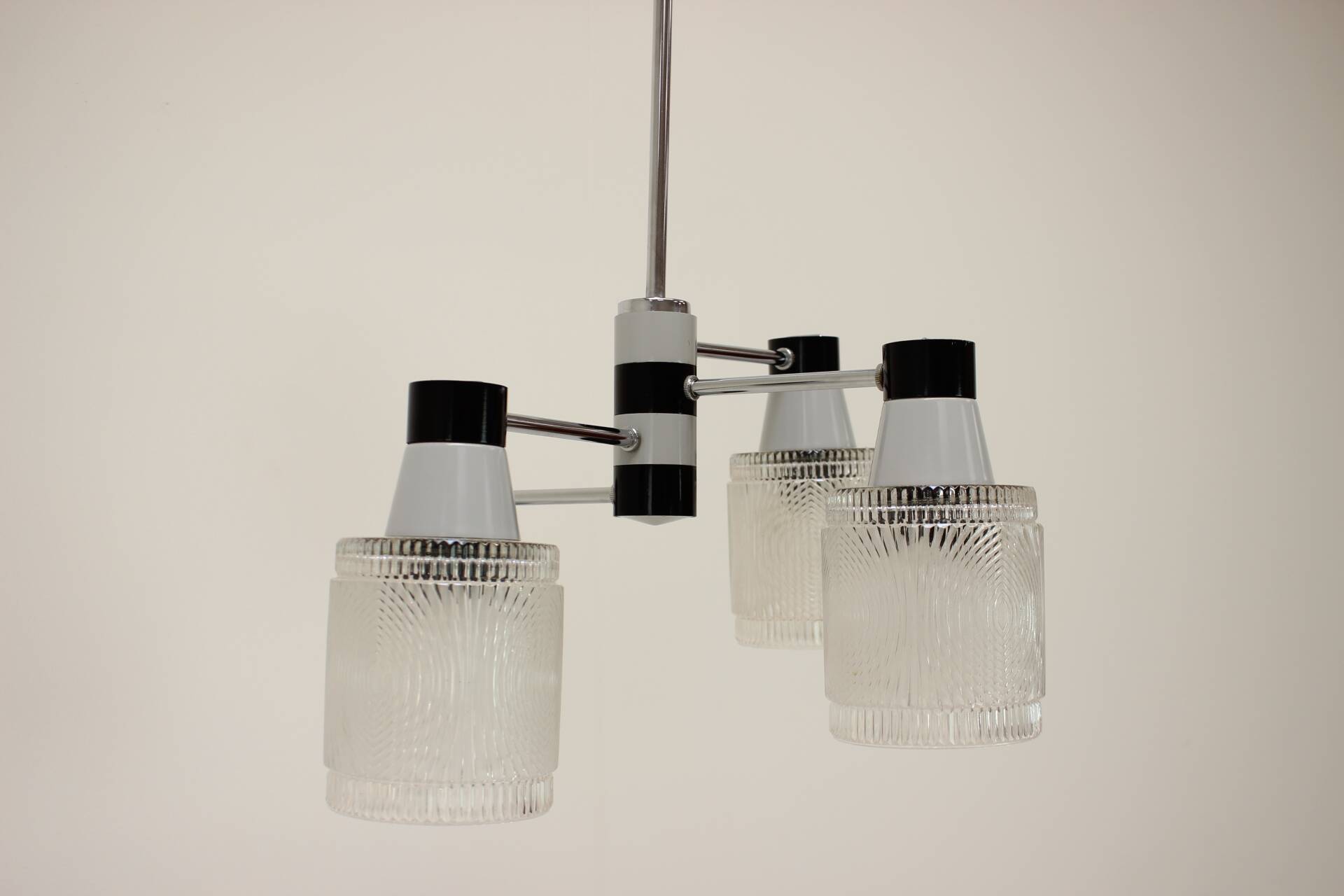 Midcentury Chandelier by Drukov, 1970's, Czechoslovakia