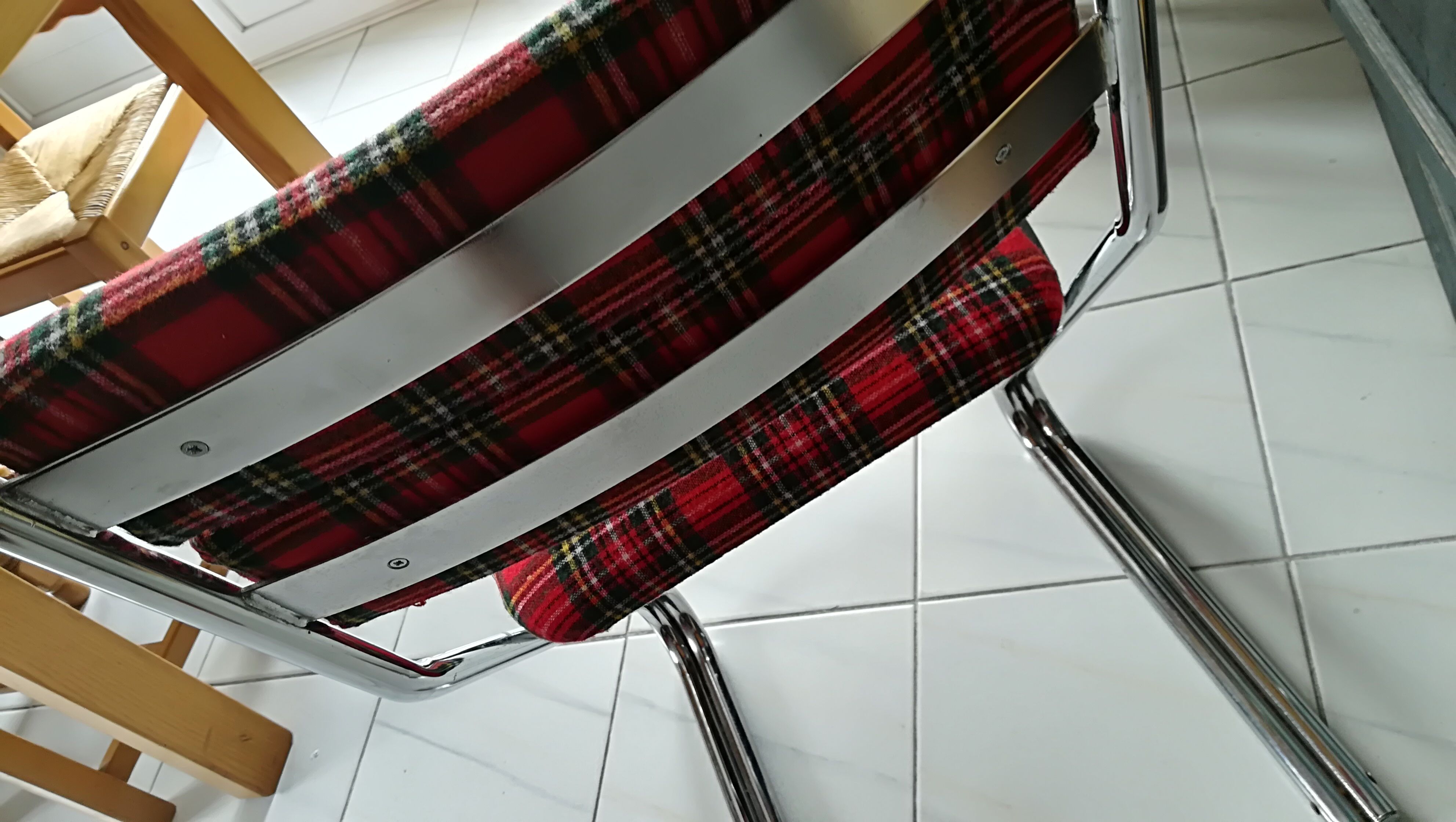 1970s chrome chair