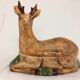 Michel Caugant earthenware deer terrine