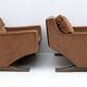 Pair of Mid-century Modern Italian Armchairs by Franz Sartori for Flexform