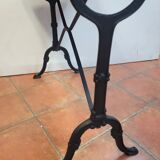 Old bistro table elm tray