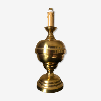Brass ball lamp foot