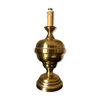 Brass ball lamp foot