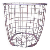 Basket basket h58 d59cm industrial iron