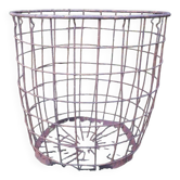 Basket basket h58 d59cm industrial iron
