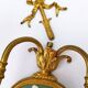 Paire d’appliques bronze doré Wedgwood
