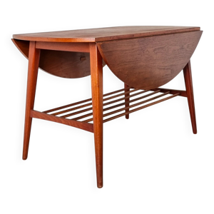 table basse danoise à - abattants