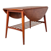 Danish coffee table with drop-leaves