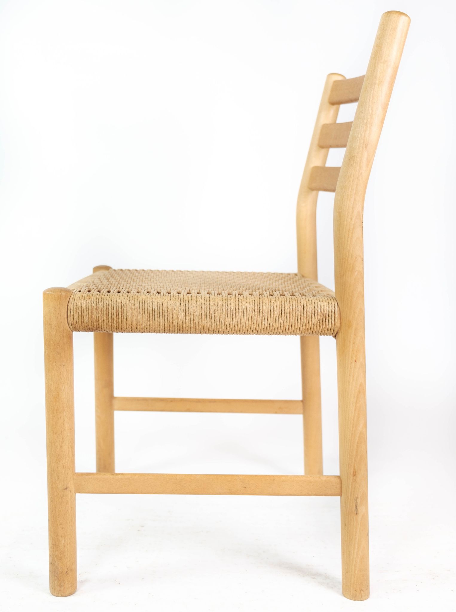 A set of four Kurt Østervig oak dining chairs for K.P. Møbler
