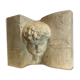 Statue bust roman man