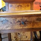 Chevet en marqueterie Art Nouveau