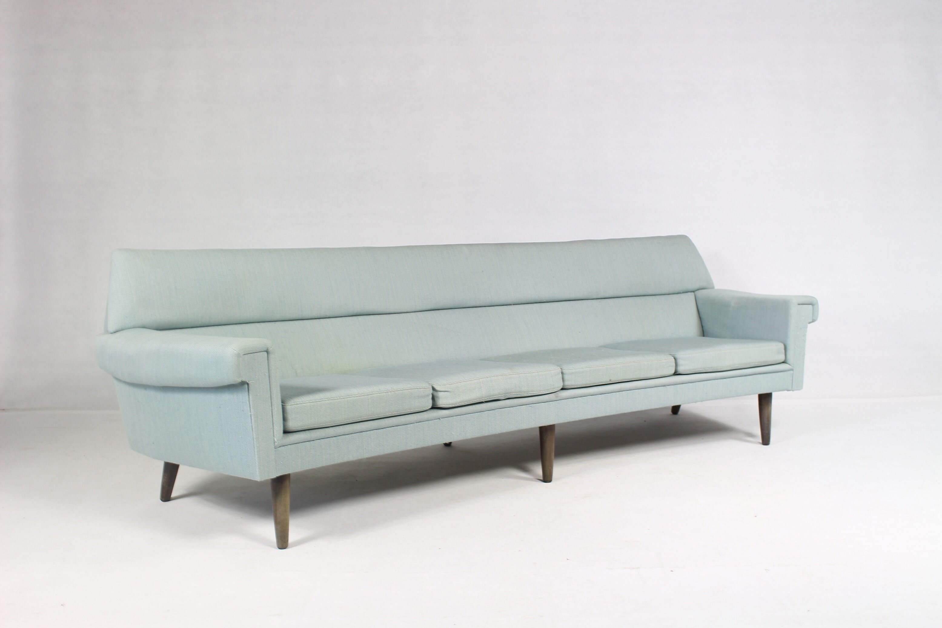 Danish Curved Banana Sofa By Kurt Østervig1960s