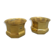 Brass set flower pots, pots