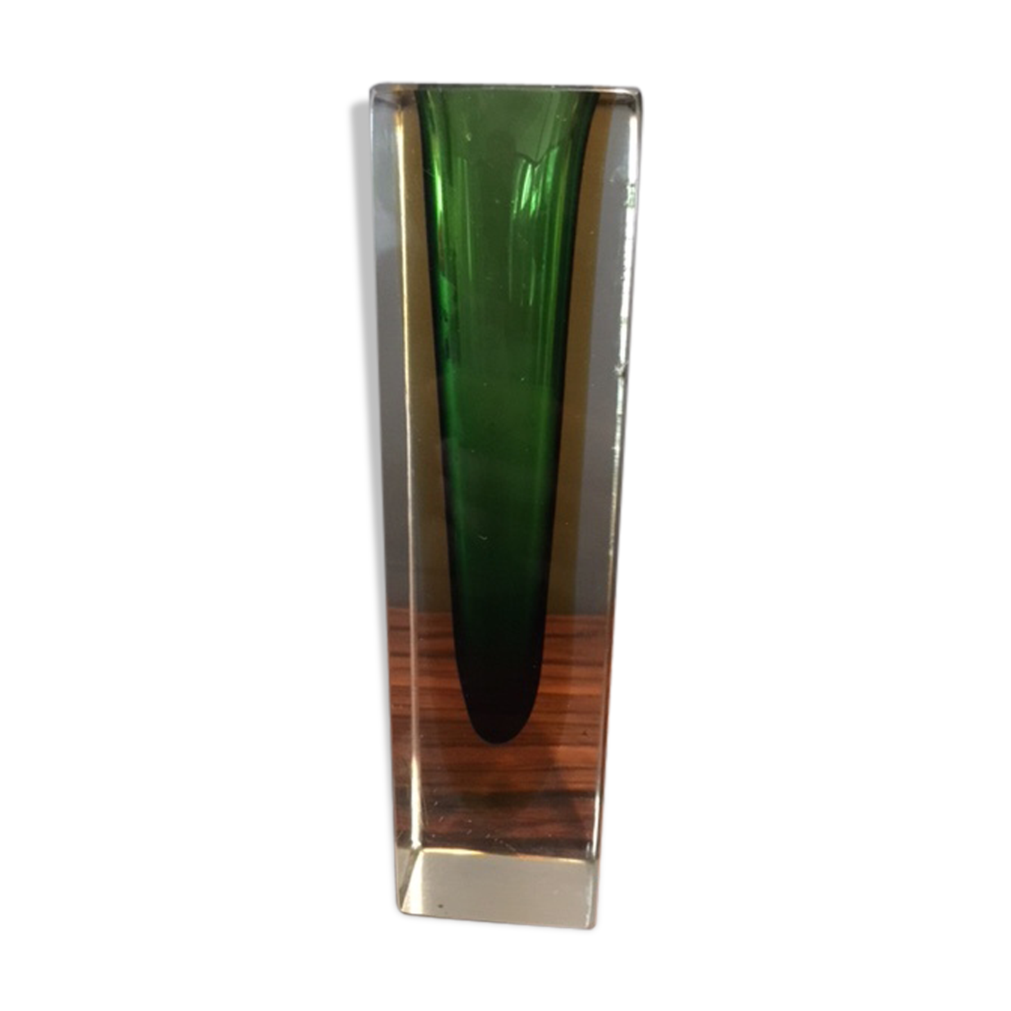 Praticality sommerso murano vase