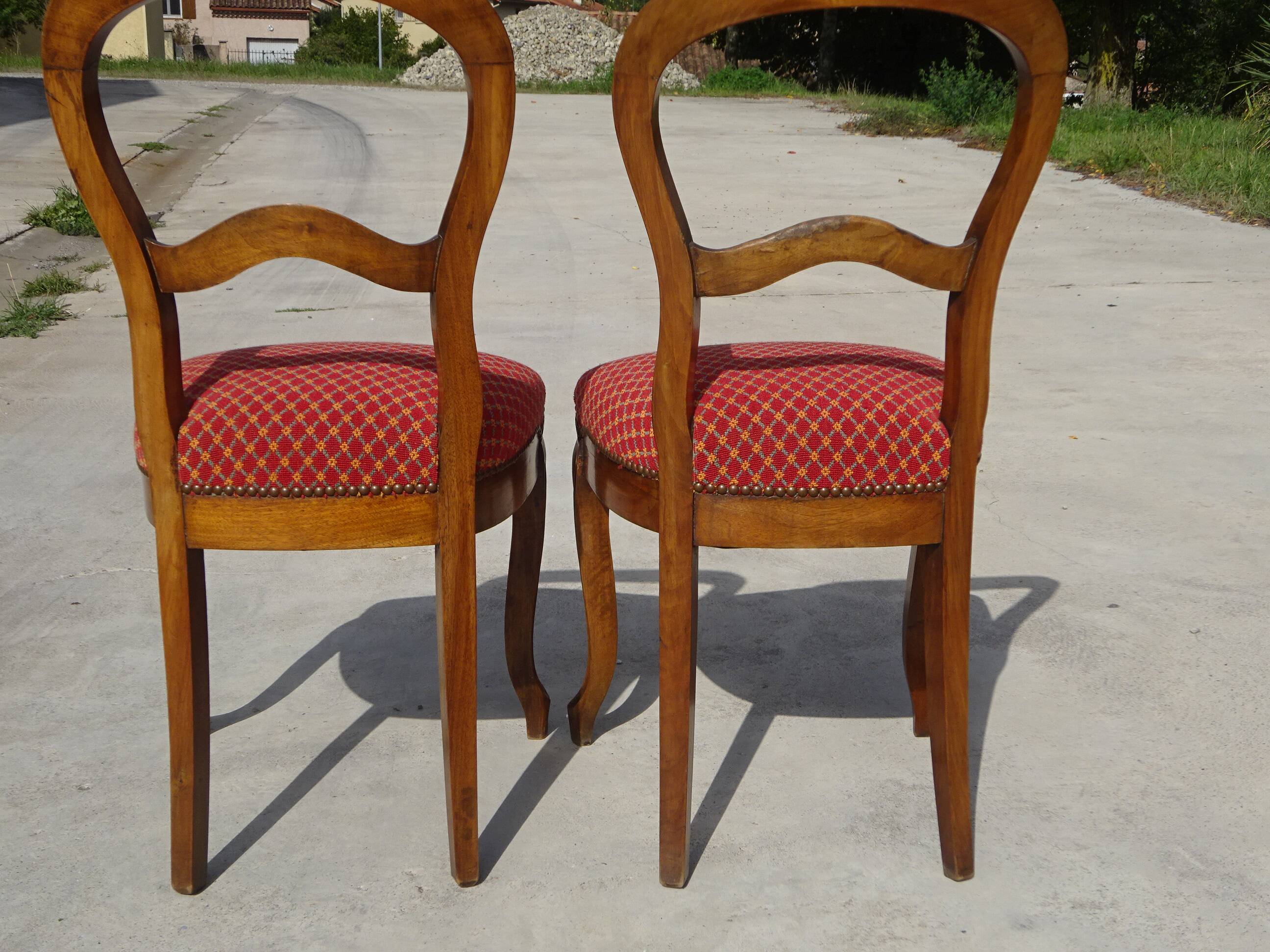 Restored Louis Philippe chairs, the 2.