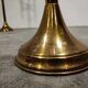Pair of brass Sciolari floor lamps, 1970s