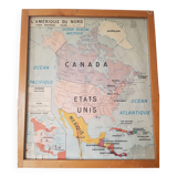 Carte scolaire Etats Unis URSS