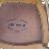 Set of 3 gilded chairs in Napoleon III style - Stamped Faubourg Saint Antoine