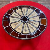 Roger Capron oval coffee table 1960