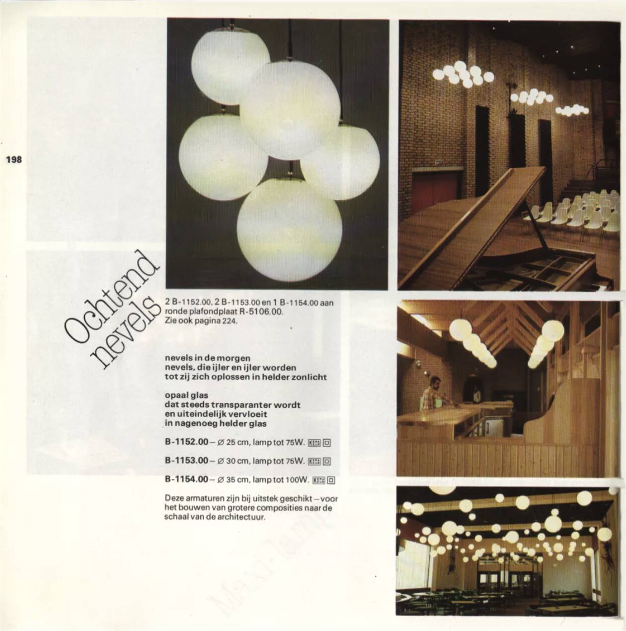 Ochtendnevel / Morning Haze Pendant Lamp By Raak