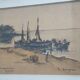 Tableau aquarelle Carquairanne