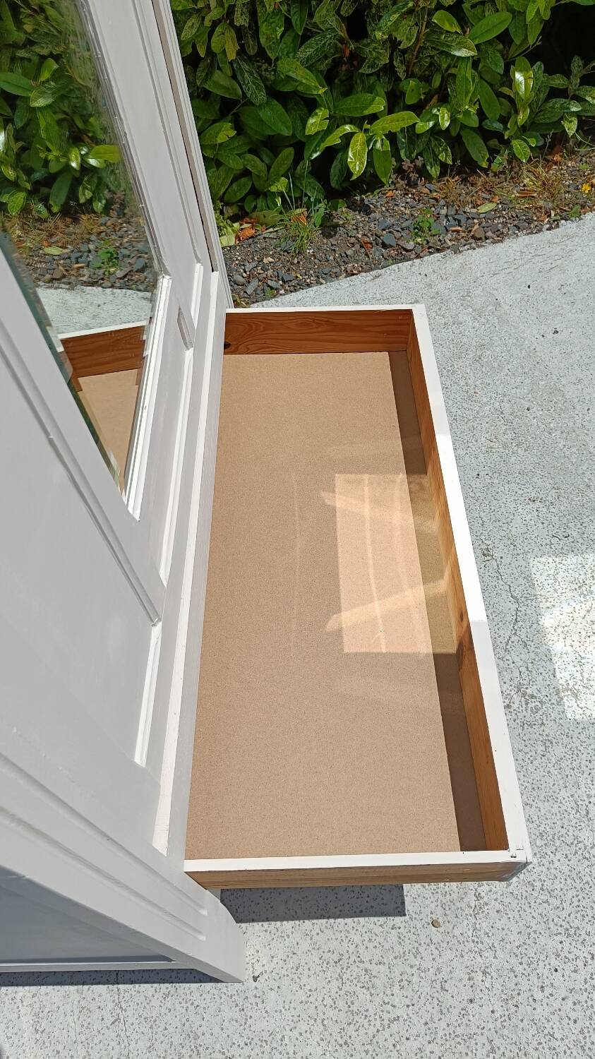 White art deco Parisian wardrobe