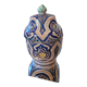 Pot in painted earth