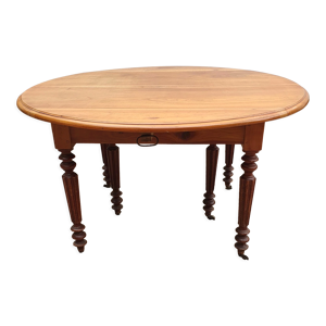 Table ovale 6 pieds avec