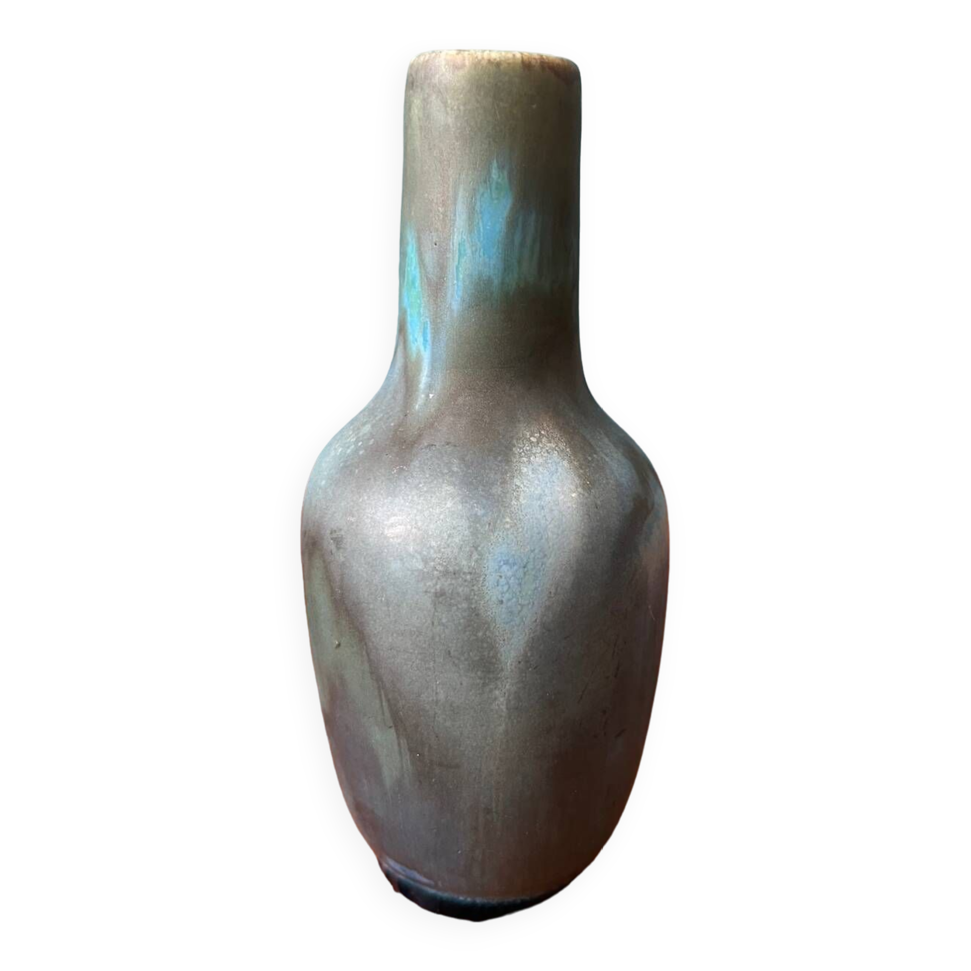 Small French ceramic vase Louis Metenier