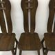 Set of 4 Belgian Brutalist Dining Chairs from De Puydt, 1970’s