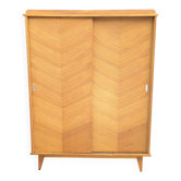 Armoire vintage à portes coulissantes