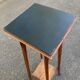 Art Nouveau vintage side table in solid wood