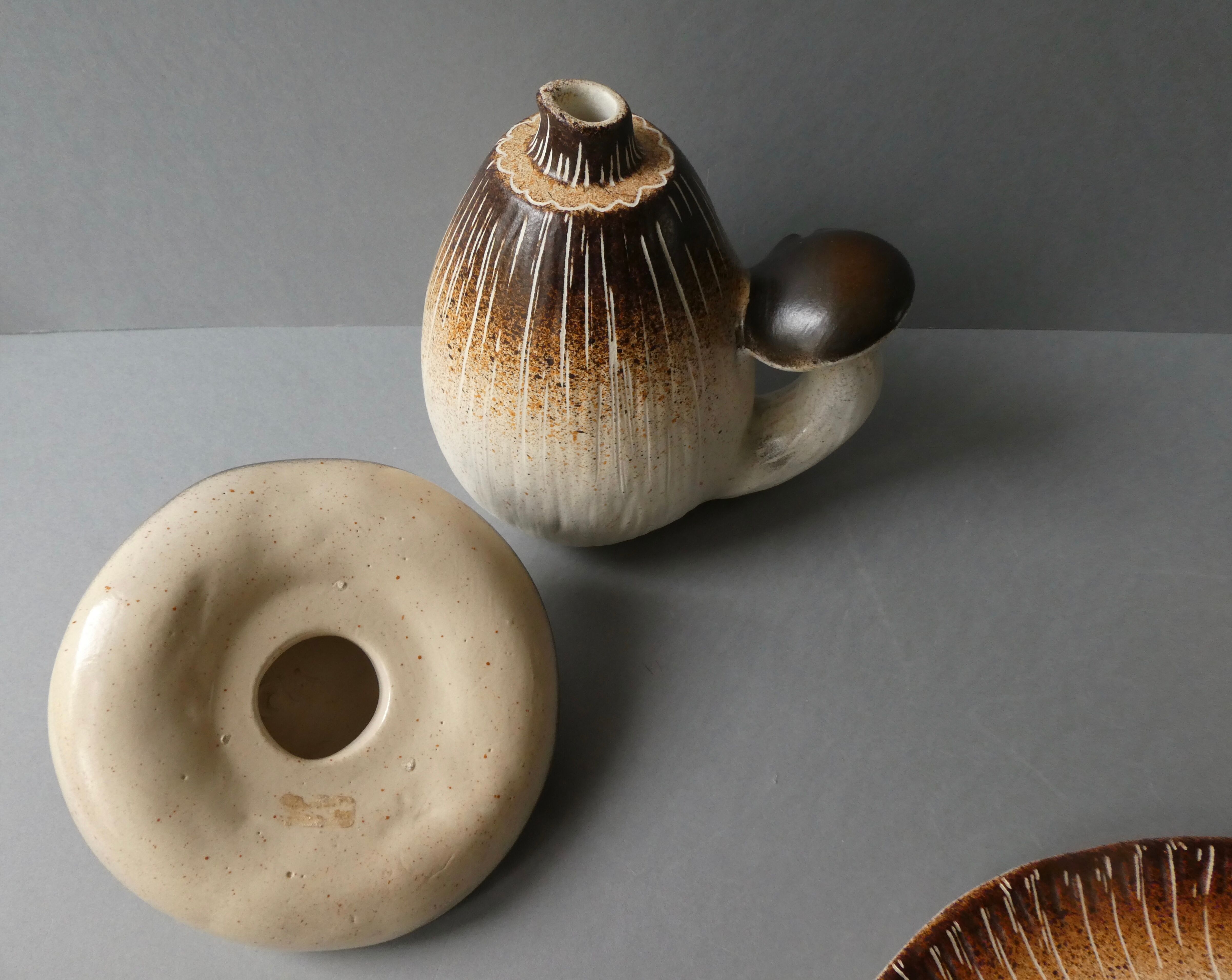 Digestive service Bruno Dose Poterie du Breuil 60s