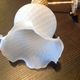 Brass wall light and satin glas vintage 50s-60s
