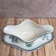 Ironstone sauce boat from Saint-Amand, Margot model – old blue decoration.